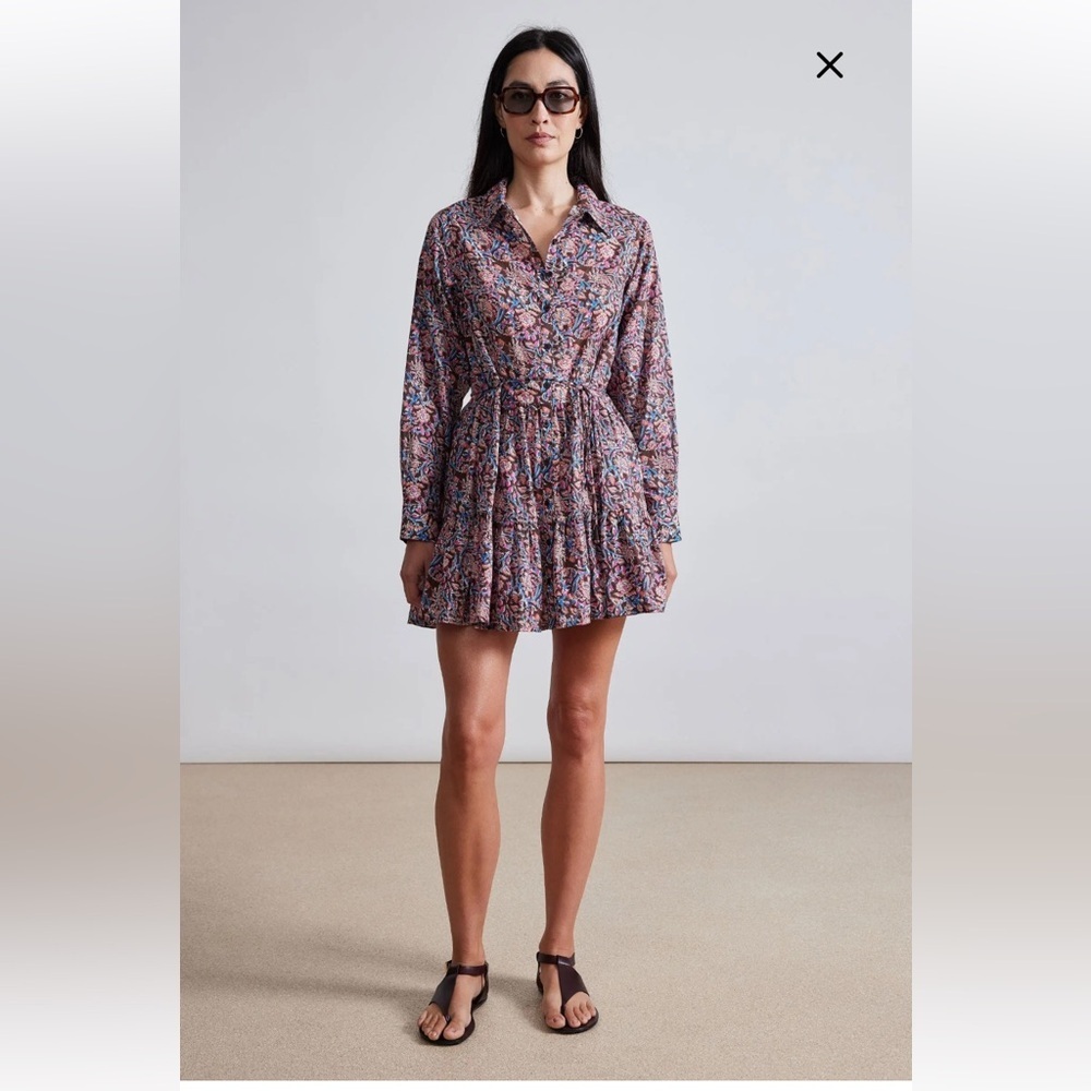 Apiece Apart Anna Shirt Dress Small